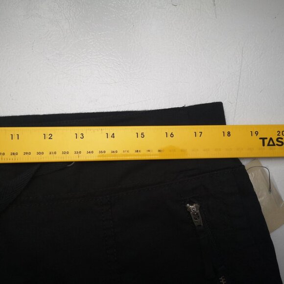 NWT Denver Hayes Vintage Ladies Size 14/5 Jet Black Pull On Style Skorts - Picture 9 of 10